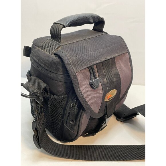 Lowepro Ex 120 Camera SLR shoulder bag pockets 7" x 7" x 5" black - Picture 10 of 16